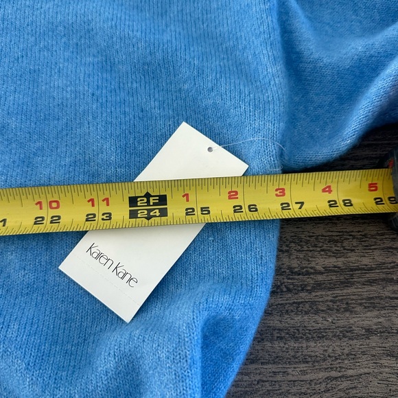 New with tag Karen Kane Sky Blue Turtleneck Sweater - Picture 5 of 6